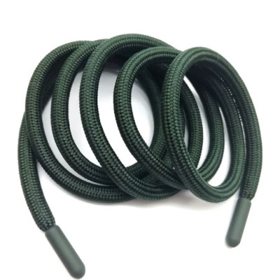 Shoelaces with matte plastic tip